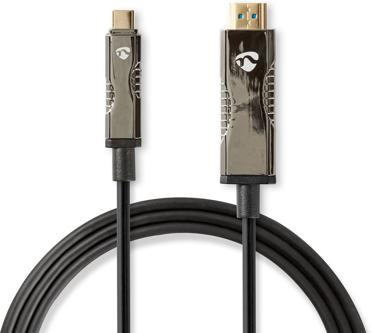 USB Type-C™ to HDMI™ Cable | AOC | Type-C™ Male - HDMI™ Connector | 50.0 m | Black